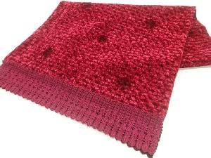 ビロード抽象模様ショール